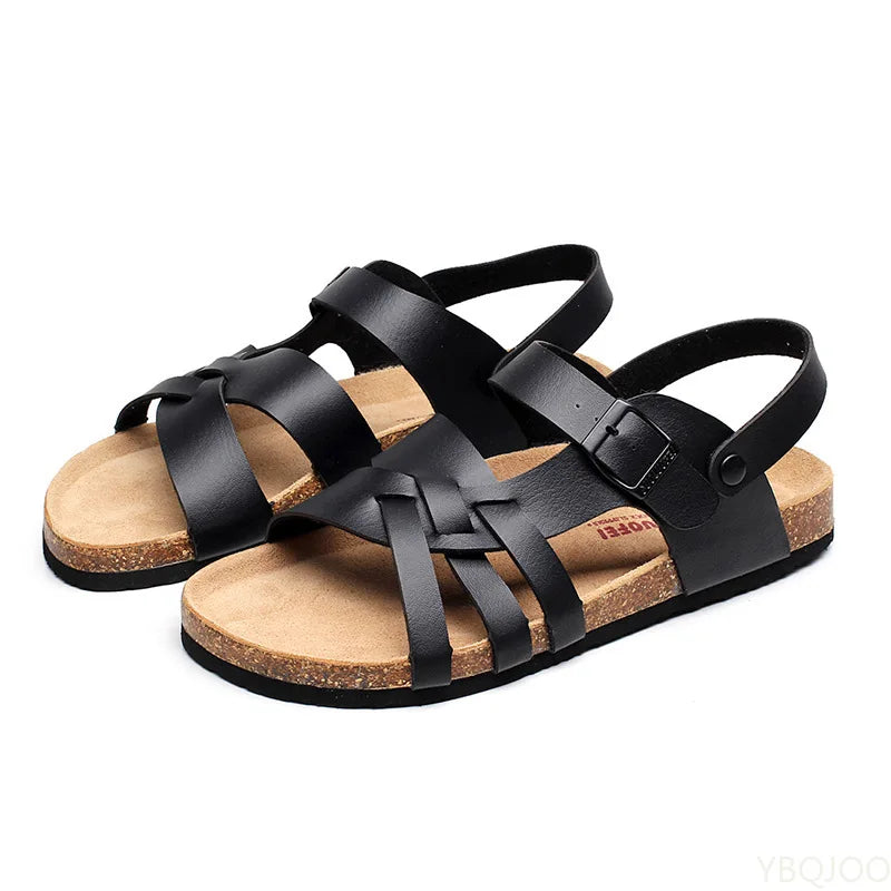 Alfie - Comfortable Leather Outdoor Sandals